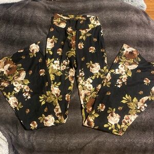 Floral bellbottoms